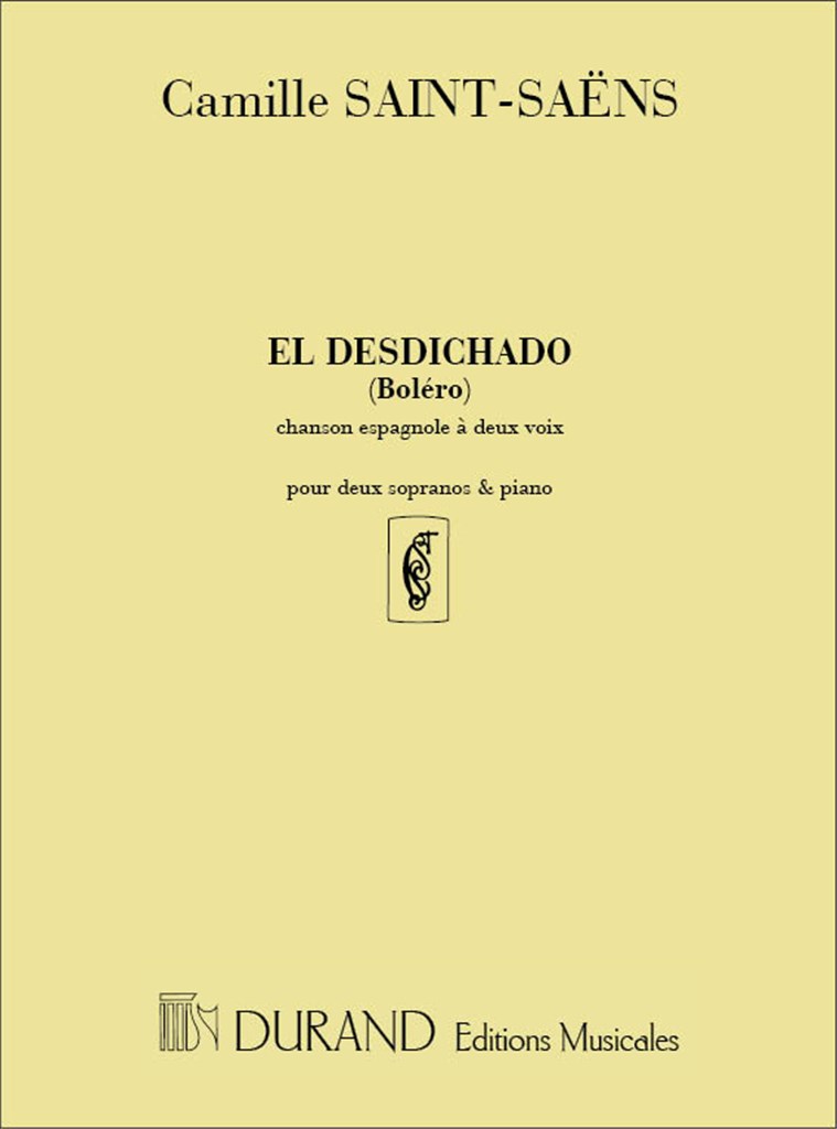 El Desdichado (Bolero). Chanson Espagnole A Deux